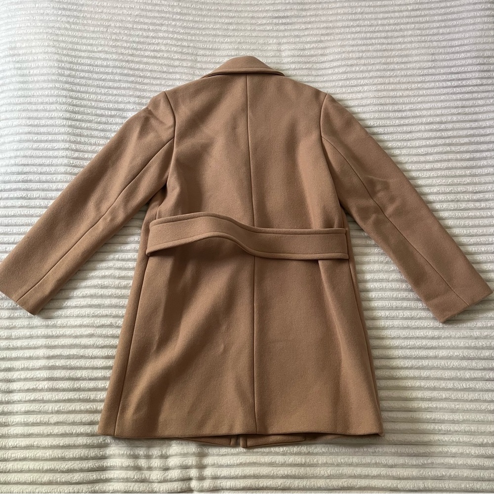Theory Razan Tan Coat - Picture 4 of 8